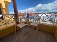 Balkón alebo terasa v ubytovaní Modern apartment with sea views in Corralejo