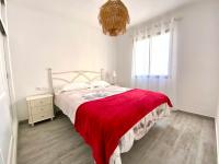 Posteľ alebo postele v izbe v ubytovaní Modern apartment with sea views in Corralejo