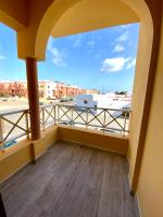Balkón alebo terasa v ubytovaní Modern apartment with sea views in Corralejo