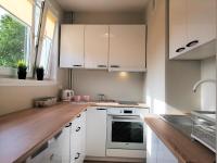 Kuchnia lub aneks kuchenny w obiekcie MARINA Brzeźno Apartment przy plaży