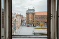 Výhľad na mesto Budapešť alebo výhľad na mesto priamo z apartmánu