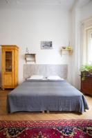 Posteľ alebo postele v izbe v ubytovaní BudapeStayz - Bacso Apartments