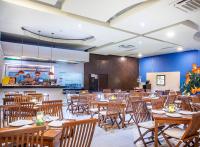 Restaurace v ubytování Hotel Santorini Resort