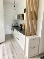Kuchyňa alebo kuchynka v ubytovaní Kamienica nad Maltą- Studio przy Malcie
