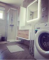 Koupelna v ubytování Apartment Mala Medulin