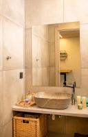 Koupelna v ubytování viapartments Ilekra Finikounda