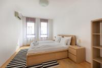 Posteľ alebo postele v izbe v ubytovaní Super central, 2-bedroom apartment with terrace