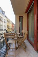 Balkón alebo terasa v ubytovaní Super central, 2-bedroom apartment with terrace