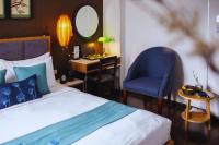 Hotel Emerald Waters Classyにあるベッド