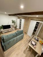 Posezení v ubytování A Das Marias LOFT