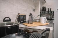 Kuchyňa alebo kuchynka v ubytovaní Dream Apartment "self check in"