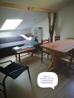 Część wypoczynkowa w obiekcie chambre d'hôtes nos racines (chez Muriel et Philippe)
