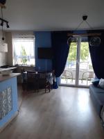 Plán poschodí v ubytovaní Apartament Blue Villa Nord z 2 rowerami