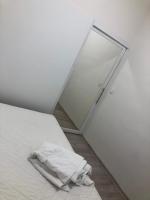 Postel nebo postele na pokoji v ubytování Vintage Apartment Ostrava center city