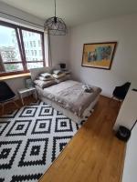 Posteľ alebo postele v izbe v ubytovaní Apartament Francuska Pokoje Rooms
