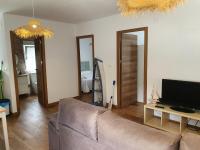 TV a/nebo společenská místnost v ubytování vv85 vivienda vacacional casa tames