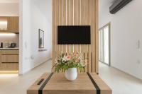 T7 LUXURY VILLAS PAROSにあるテレビまたはエンターテインメントセンター