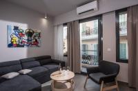 A seating area at Jacuzzi suite Piazza dei Leoni