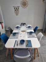 Plán poschodí v ubytovaní Superbe logement T3 en duplex.