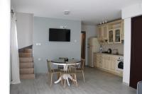 A kitchen or kitchenette at Urban Chic Apartments Lefkada