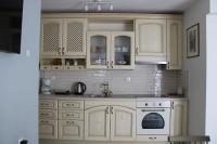 A kitchen or kitchenette at Urban Chic Apartments Lefkada