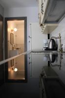 A kitchen or kitchenette at Urban Chic Apartments Lefkada