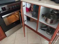 A kitchen or kitchenette at Ήσυχο οικογενειακό σπίτι.