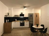Kuchnia lub aneks kuchenny w obiekcie Apartament Aquatower