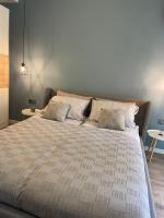 Postel nebo postele na pokoji v ubytování Chernomorets Apartment