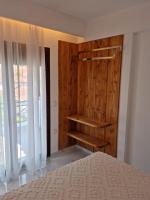 Posteľ alebo postele v izbe v ubytovaní Lux Suite Sea Front Avra