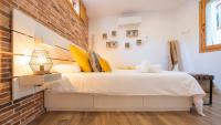Postel nebo postele na pokoji v ubytování La Quinta Calle - Apartamentos Aloha Toledo