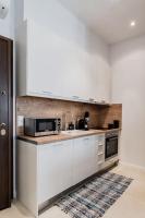 Kuchyňa alebo kuchynka v ubytovaní BEAUTIFUL ΝΕW CENTRAL APPARTMENT