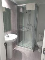 Koupelna v ubytování Apartament Cèntric a Ribes de Freser Vall de Núria