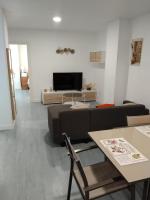 TV a/nebo společenská místnost v ubytování Apartamento Elena