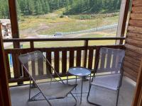 Plan piętra w obiekcie Appartement Duplex Les Orres 1800 pour 8 personnes aux pieds des pistes avec ménage et une place de parking inclus