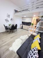 Kuchyň nebo kuchyňský kout v ubytování VIT Apartment - Free Parking - O2 Arena