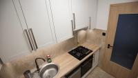Plán poschodí v ubytovaní Spacious 2BR flat in the centre with the best view