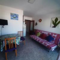 A seating area at Apartamento cerca Playa Napoli II