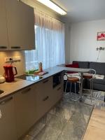 Kuchyň nebo kuchyňský kout v ubytování Paralepa Guest House
