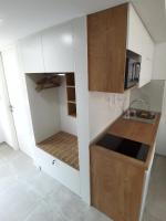A kitchen or kitchenette at Alfa Studio