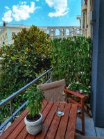 A balcony or terrace at Alfa Studio