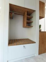 A kitchen or kitchenette at Alfa Studio