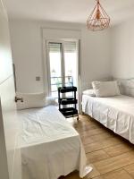 Posteľ alebo postele v izbe v ubytovaní La casita de Lú