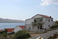 Půdorys ubytování Apartments with a parking space Metajna, Pag - 6506