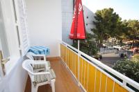 Balkón alebo terasa v ubytovaní Rooms with a parking space Makarska - 6778