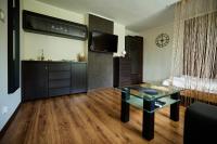 Kuchyňa alebo kuchynka v ubytovaní Apartament Szczecinek - Spokojna okolica