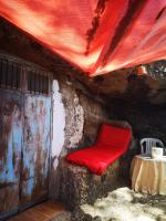 Posezení v ubytování La Cueva Refugio