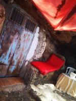 Posezení v ubytování La Cueva Refugio