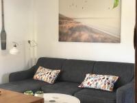 Posezení v ubytování Cozy 2-floor apartment with pool - Casa Nivaria