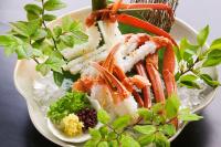 旅館の敷地内または近くでの食事または食べ物